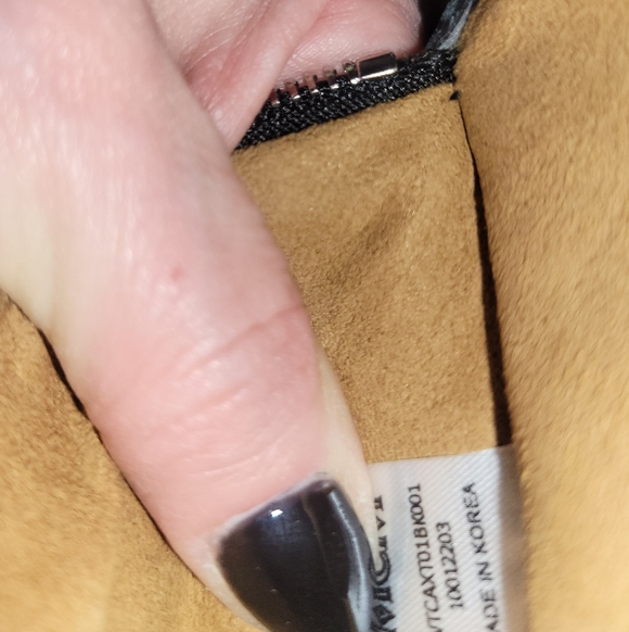 MCM Large Tracy Tote Visetos leather satchel crossbody bag - Picture 3 of 12